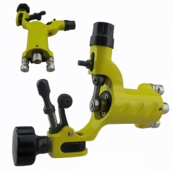 Dragonfly Rotary tattoo Machine Gun with RCA Hoop Hole - yellow