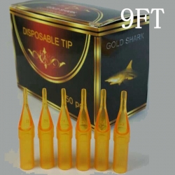 9FT - Short Disposable Tip Yellow TL-312 - box of 50