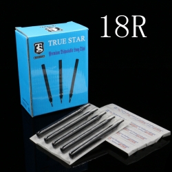 50pcs 108MM TRUE STAR Disposable Long Tips 18R