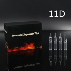 11DT - Short Disposable Tip Clear TL-315 - box of 50