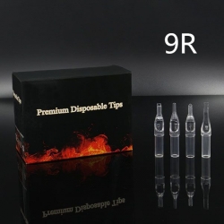 9RT - Short Disposable Tip Clear TL-315 - box of 50