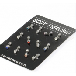 Tattoo Piercing Jewelery ear stud of 1 bag