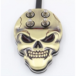 New Skull Tattoo Foot Pedal Switch