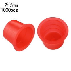 15mm Large Standard Red Ink Cups -BAG OF 1000
