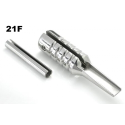 21 Magnum Stainless Steel Tattoo Grip