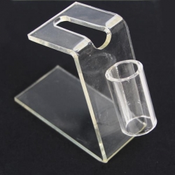 CLEAR ACRYLIC TATTOO MACHINE HOLDER/STAND/ REST