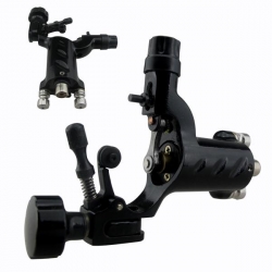 Dragonfly Rotary tattoo Machine Gun with RCA Hoop Hole - black