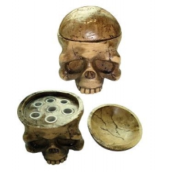 Skull Tattoo Ink Cup Holder