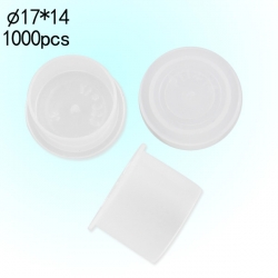 #16 Large Clear Wide Base Ink Cups -BAG OF 1000