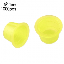 11mm Medium Yellow Standard Ink Cups -BAG OF 1000