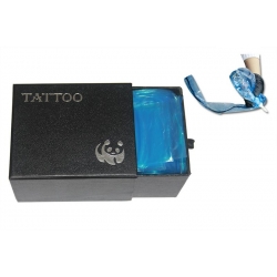 Box Of 100PCS Plastic Blue Tattoo Clip Cord Sleeves Cover