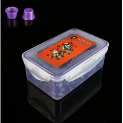 600pcs ALSTAR Ink Cups Purple 14MM