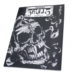 Tibetan Skulls Japan Horimouja Japanese style Skull tattoo Flash Book