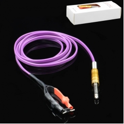 Purple Clip Cord with Soft silicone