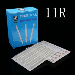 50pcs 108MM TRUE STAR Disposable Long Tips 11R