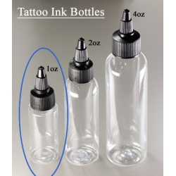 1oz Empty Ink Bottle with Twist Top