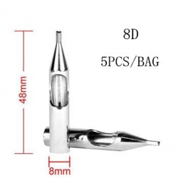 Bag of 5pcs High Polished Stainless Steel Tip 8D