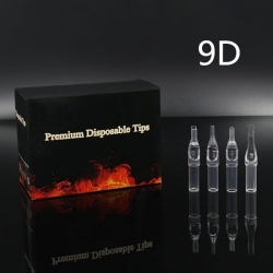 9DT - Short Disposable Tip Clear TL-315 - box of 50