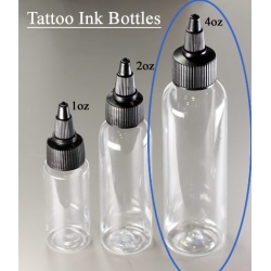 4oz Empty Ink Bottle with Twist Top