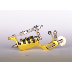 Sunskin Primus Style Rotary Tattoo Machine Gun - golden