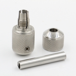 Stainless Steel Auto Lock Tattoo Grip 22mm