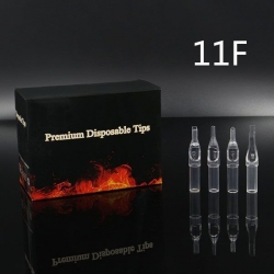 11FT - Short Disposable Tip Clear TL-315 - box of 50