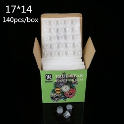 TRUE STAR Dipsoable Stable Ink Cups 17MM 140pcs/box