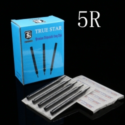 50pcs 108MM TRUE STAR Disposable Long Tips 5R