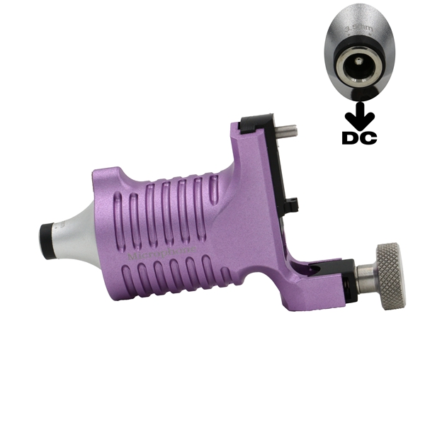 Microphone RotaryTattoo Machine Swiss Motor - Purple