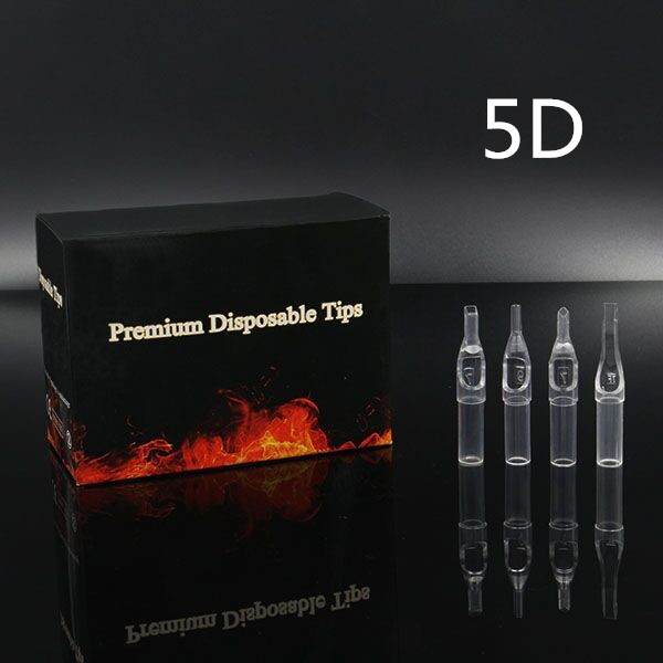 5DT - Short Disposable Tip Clear TL-315 - box of 50