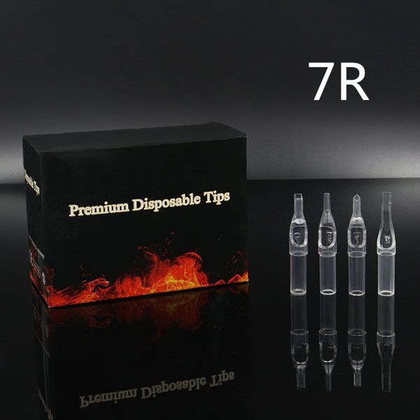 7RT - Short Disposable Tip Clear TL-315 - box of 50