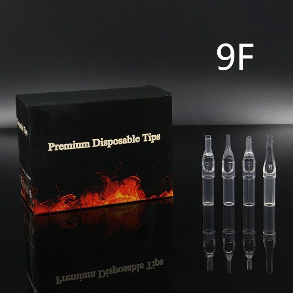 9FT - Short Disposable Tip Clear TL-315 - box of 50