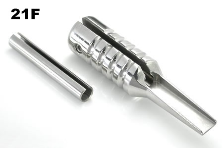 21 Magnum Stainless Steel Tattoo Grip