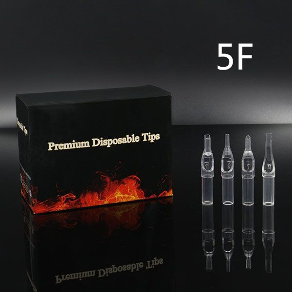 5FT - Short Disposable Tip Clear TL-315 - box of 50