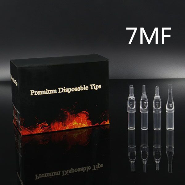 7MF - Short Disposable Tip Clear TL-315 - box of 50