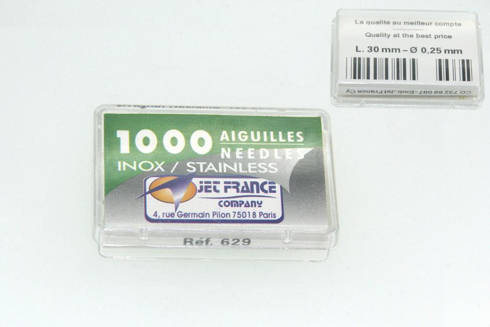 0.25mm Loose Tattoo Needles box of 1000