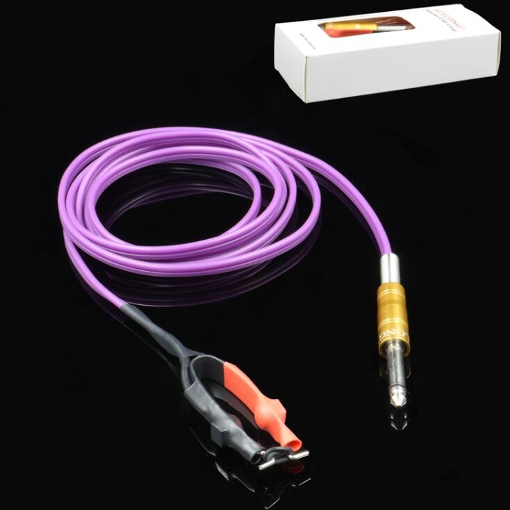 Purple Clip Cord with Soft silicone