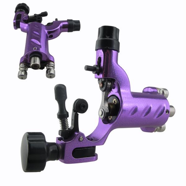 Dragonfly Rotary tattoo Machine Gun with RCA Hoop Hole - purple