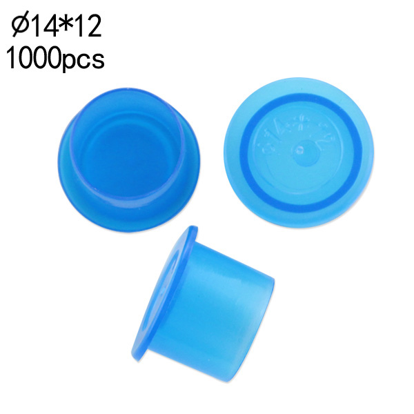 #12 Medium Blue Wide Base Ink Cups -BAG OF 1000