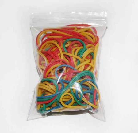 Bag of 100 Rubber Bands for Tattoo Machines