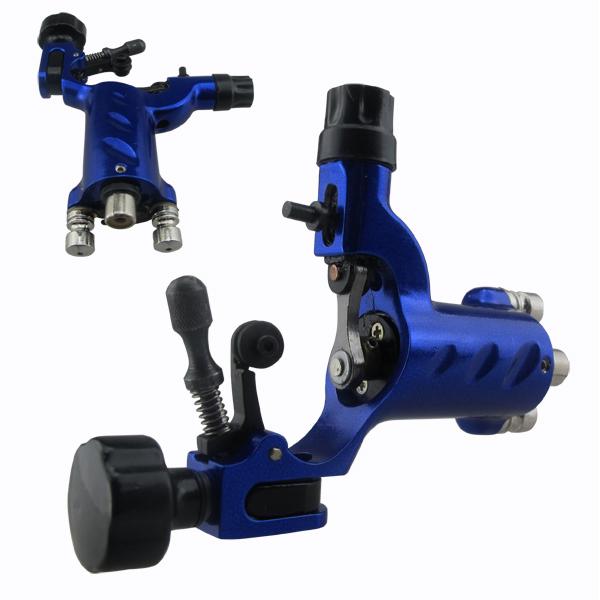 Dragonfly Rotary tattoo Machine Gun with RCA Hoop Hole - blue