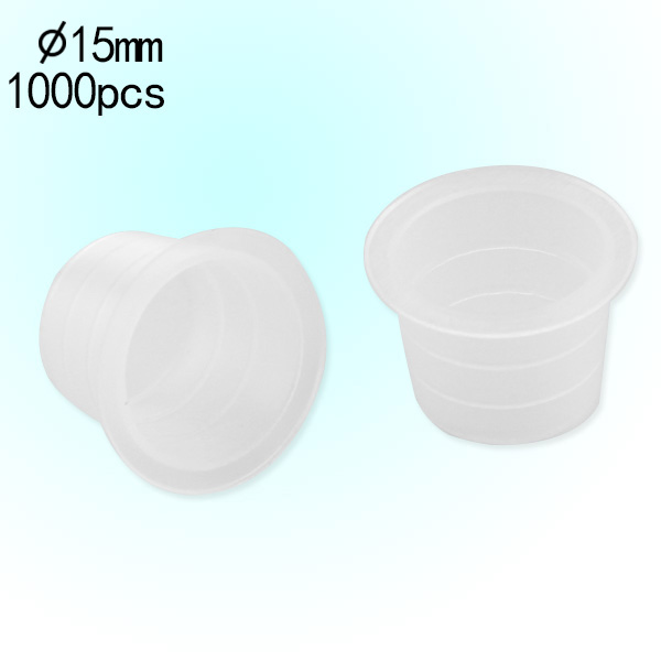1000 Standard Ink Cups Size # 15 (large) for Tattoo Ink