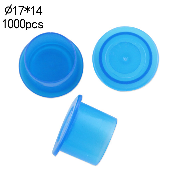 #16 Large Blue Wide Base Ink Cups -BAG OF 1000