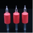 25MM TRUE STAR Disposable Red Tattoo Grips Tubes (Box of 20)