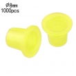 8mm Small Yellow Standard Ink Cups -BAG OF 1000