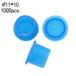 #9 Small Blue Wide Base Ink Cups -BAG OF 1000