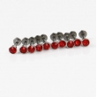 Tattoo Piercing Jewelery lip stud of 10pcs each bag