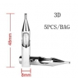 Bag of 5pcs High Polished Stainless Steel Tip 3D