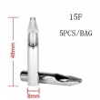 Bag of 5pcs High Polished Stainless Steel Tip 15F