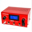 LED Double Jack Digital Power Supply -- red
